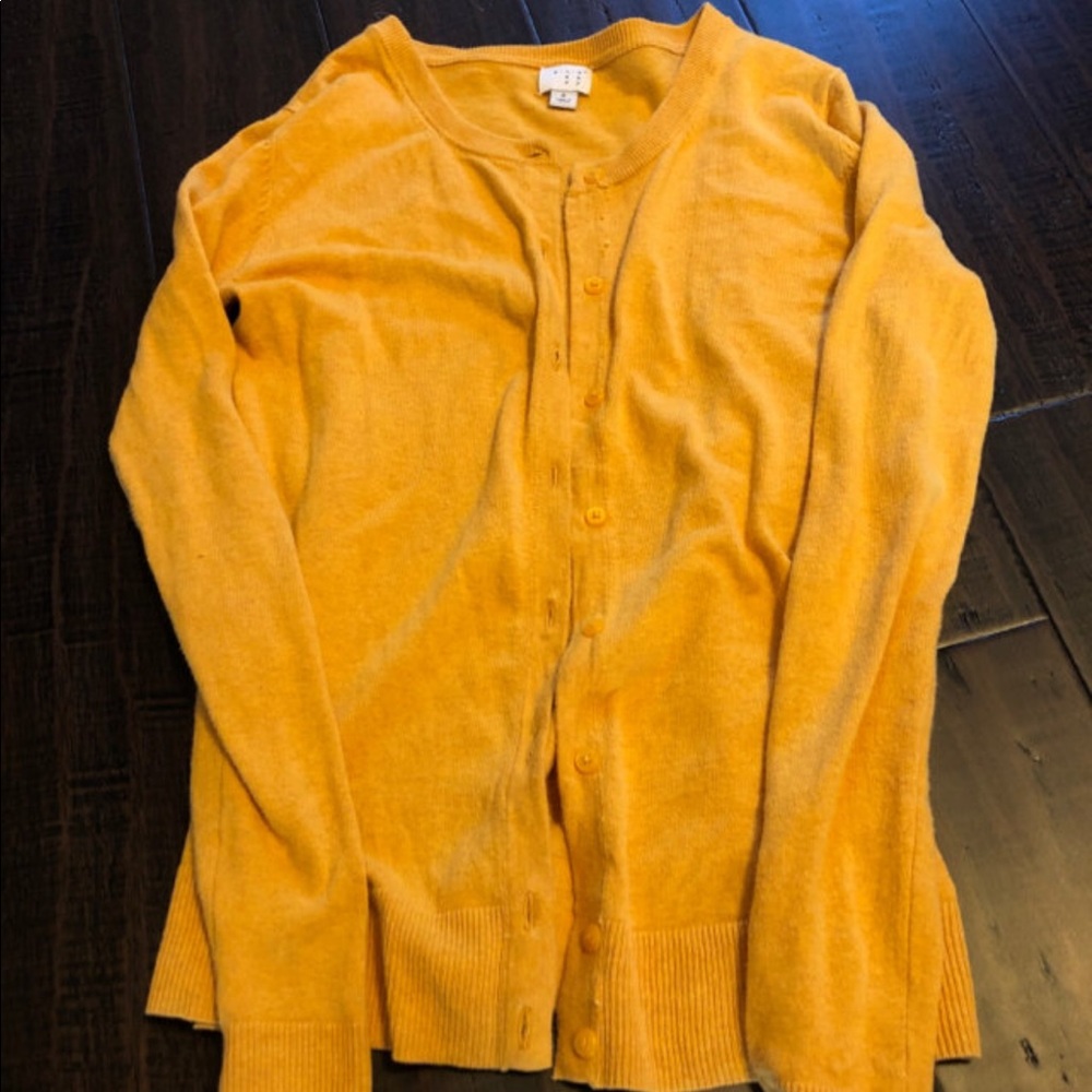Mustard Cardigan